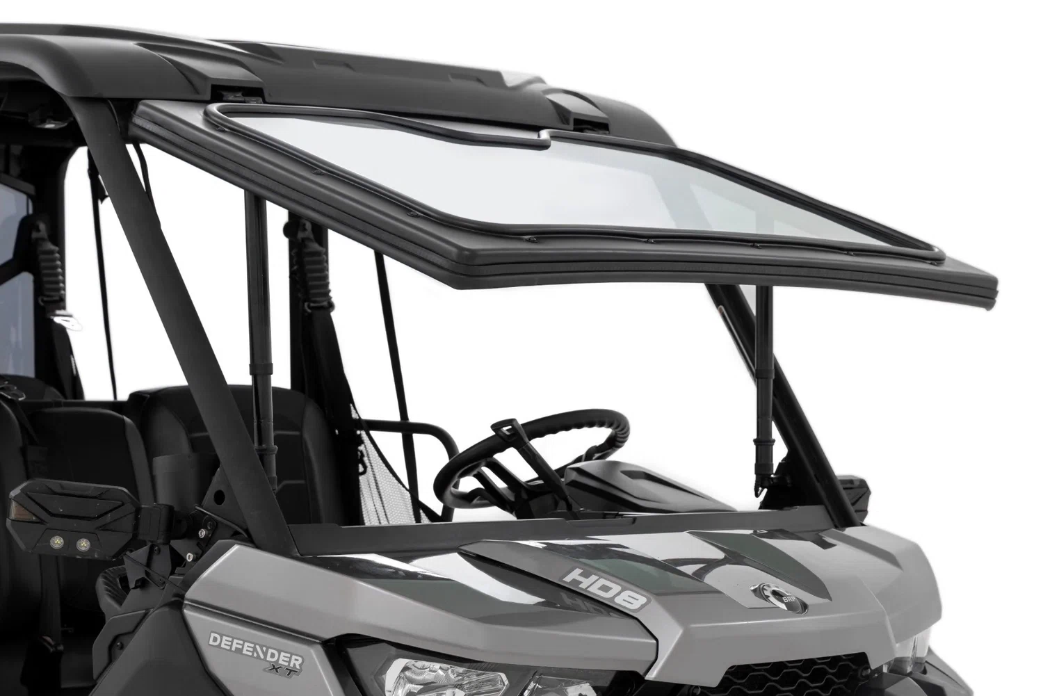2016-2024 Can-Am Defender DPS HD10 Electric Tilt Windshield 98418213